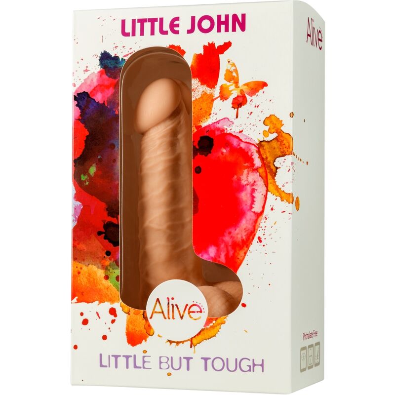 ALIVE - PÊNIS REALÍSTICO LITTLE JOHN 14,6 CM