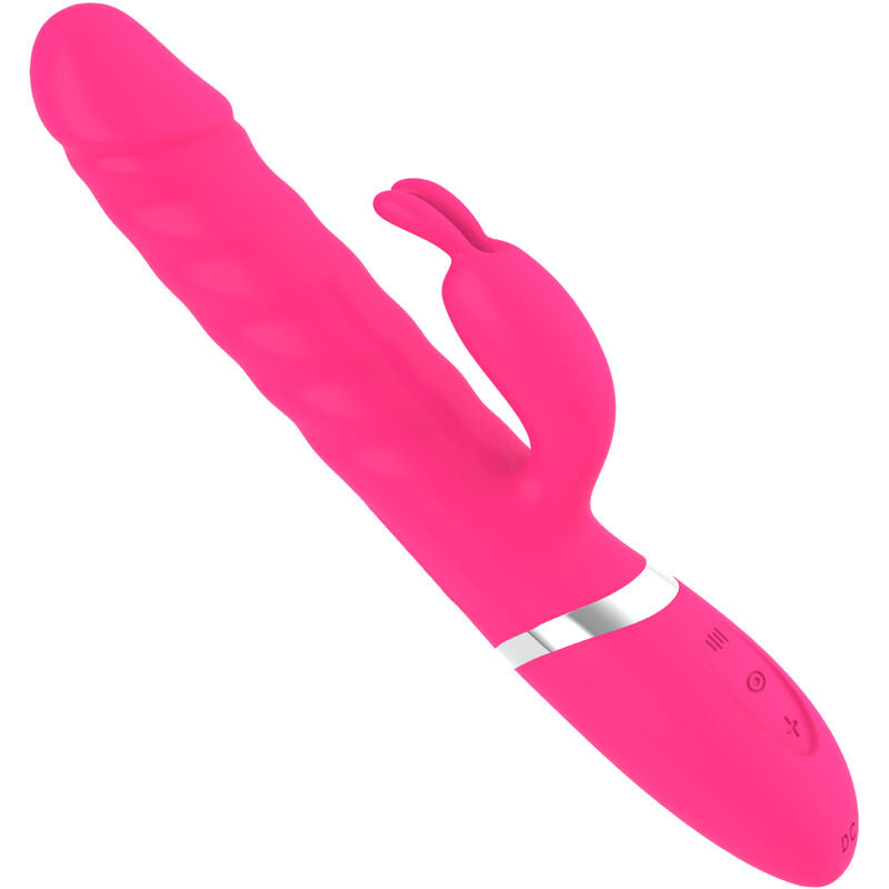 ARMONY NASTY- VIBRADOR DE COELHO COM AQUECIMENTO E RECARREGÁVEL
