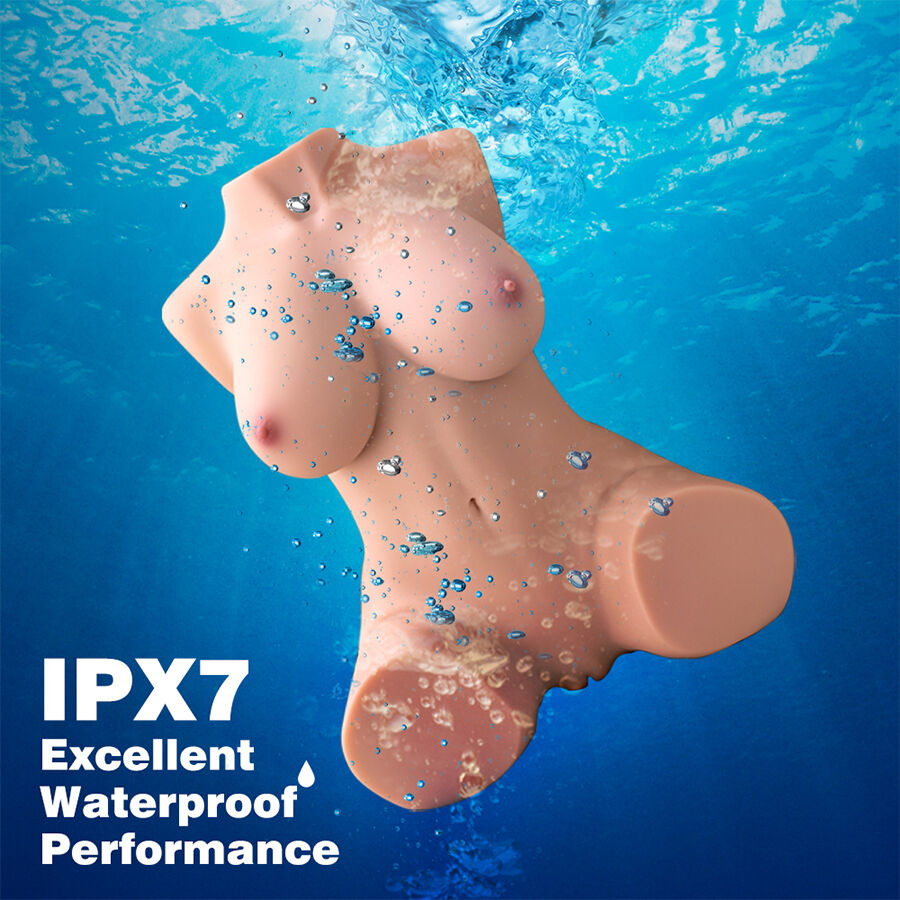 XISE - DANIA THRUSTING TORSO FEMININO VIBRANTE REALISTA 52 CM