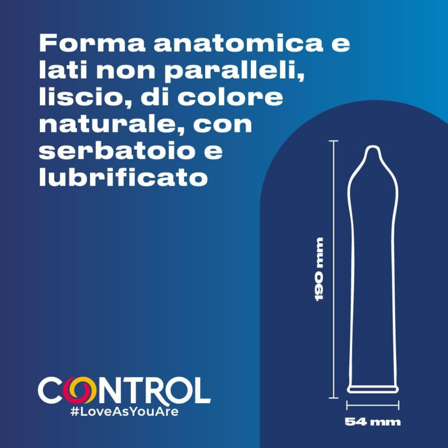 CONTROL - PRESERVATIVOS ADAPTA NATURE 144 UNIDADES