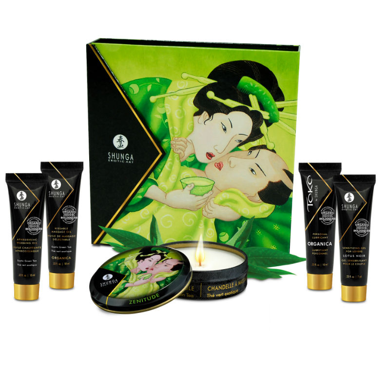 SHUNGA - KIT DE CHÁ VERDE ORGÂNICO SECRET GUEIXA