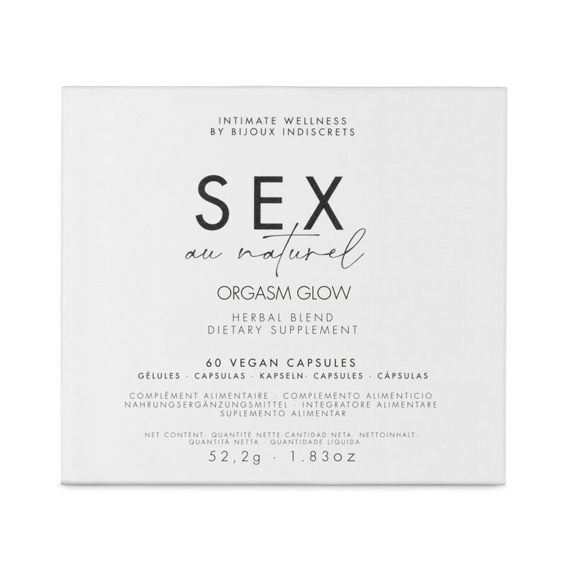 SUPLEMENTO ALIMENTAR BIJOUX - ORGASM GLOW 60 CÁPSULAS