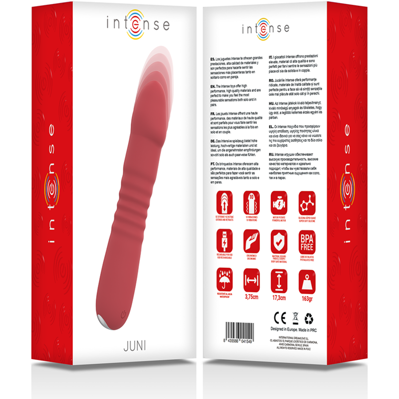 INTENSE - JUNI VIBRADOR SOBE E DESCE.