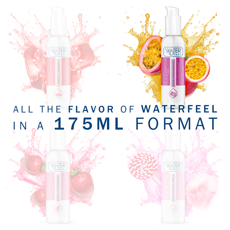 WATERFEEL - LUBRIFICANTE À BASE DE ÁGUA DE MARACUJÁ 175 ML