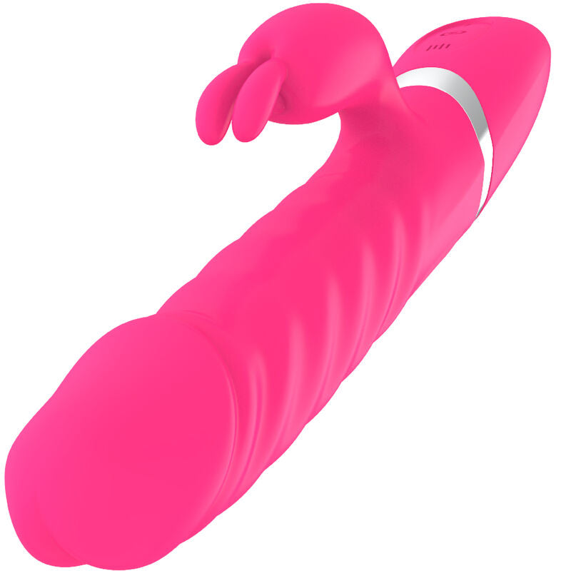 ARMONY NASTY- VIBRADOR DE COELHO COM AQUECIMENTO E RECARREGÁVEL