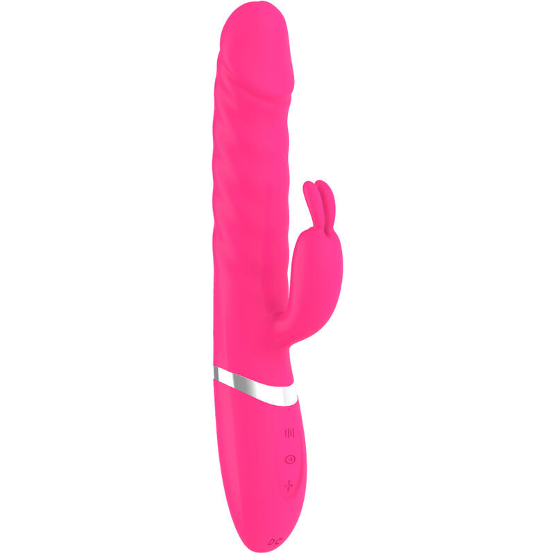ARMONY NASTY- VIBRADOR DE COELHO COM AQUECIMENTO E RECARREGÁVEL