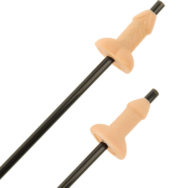 DIABLO PICANTE - SACO DE 10 PALHAS DE PÊNIS GRANDES NATURAIS