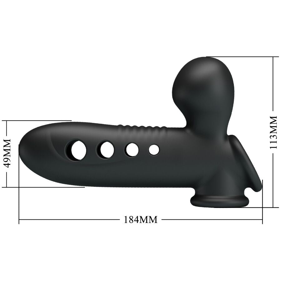 PRETTY LOVE - MANGA CRANE PENIS COM AIRBAG PRETA