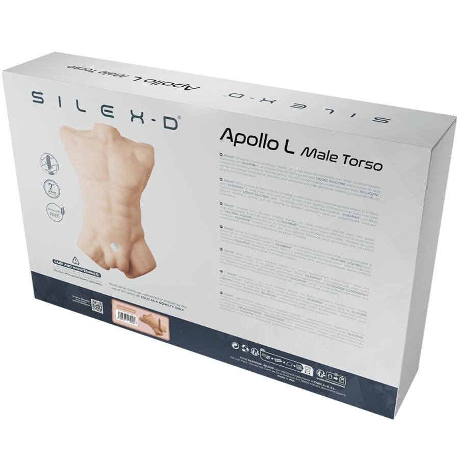 SILEXD - APOLLO L TRONCO MASCULINO REALISTA CARAMELO