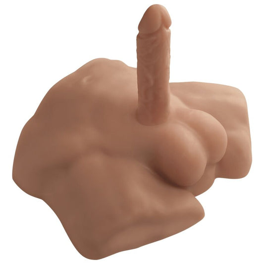 SILEXD - APOLLO S REALISTA MEIO TORSO MASCULINO CARAMELO