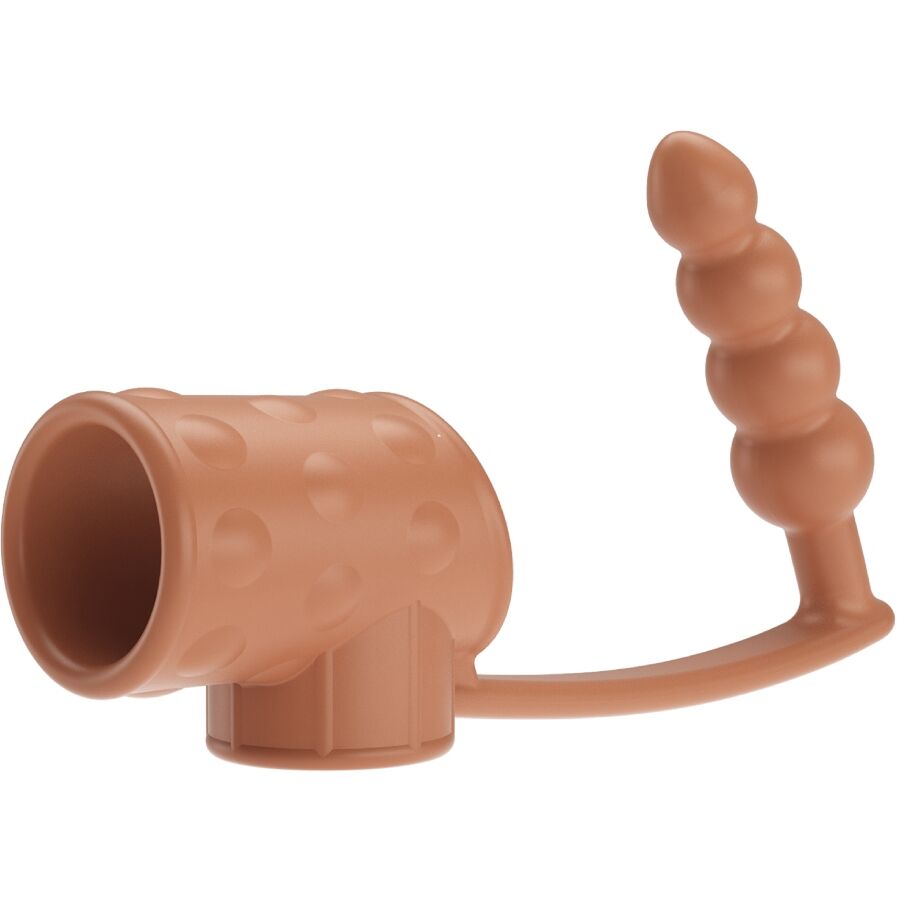 PRETTY LOVE - MANGA PARA PÊNIS COM PLUG ANAL NATURAL