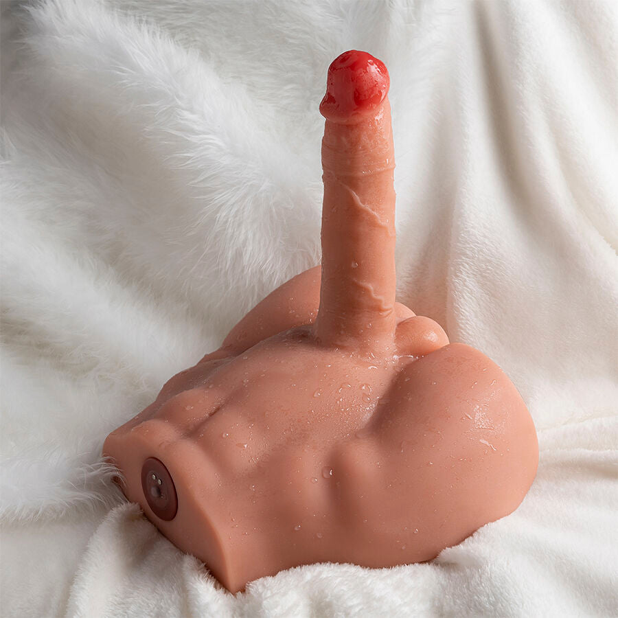 XISE - PEEL DILDO ASS DILDO REALISTA MASTURBADOR POSIÇÃO FRONTAL COM IMPULSO 17,5 CM