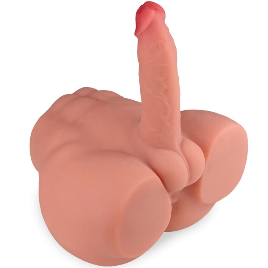 XISE - FREDERICO MASTURBADOR REALISTA DILDO POSIÇÃO FRONTAL COM IMPULSIONAMENTO 15 CM