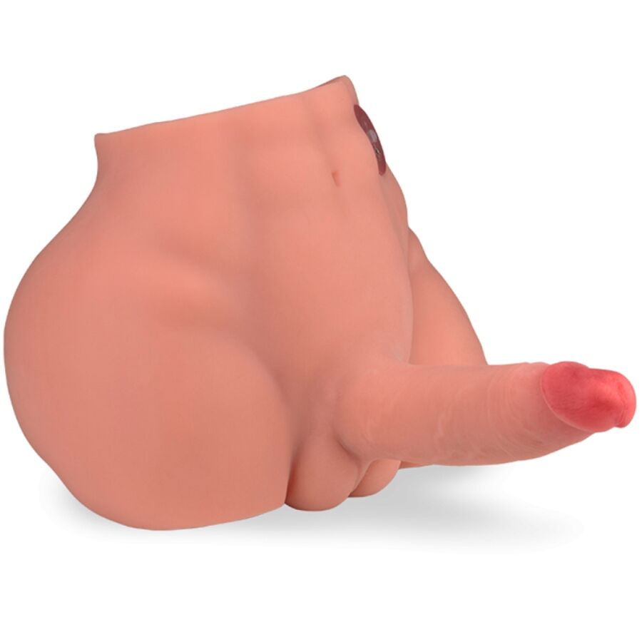 XISE - FREDERICO MASTURBADOR REALISTA DILDO POSIÇÃO FRONTAL COM IMPULSIONAMENTO 15 CM