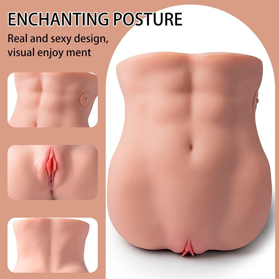 XISE - LYDIA VAGINA FEMININA MASTURBADOR COM IMPULSO 25 CM