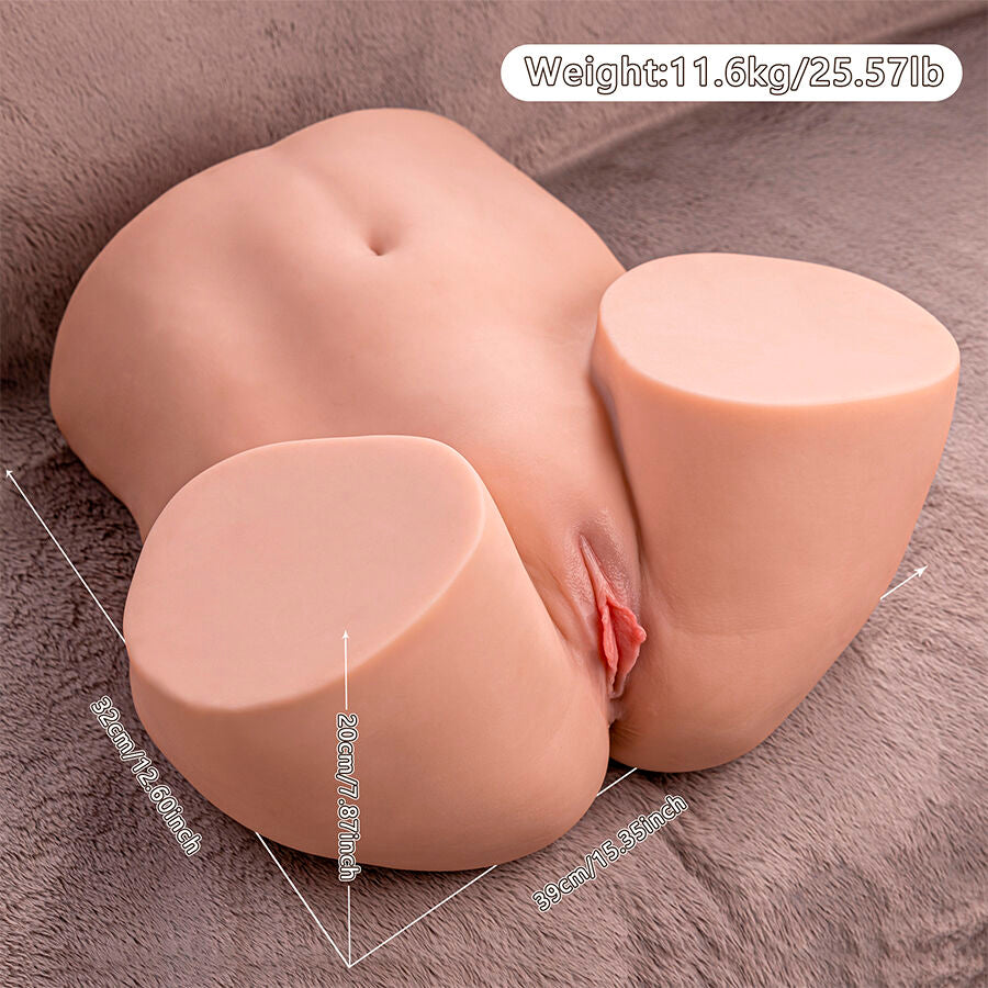 XISE - ETHEL THRUSTING MASTURBADOR VAGINA REALISTA COM VIBRAÇÃO MULTI-POSIÇÕES