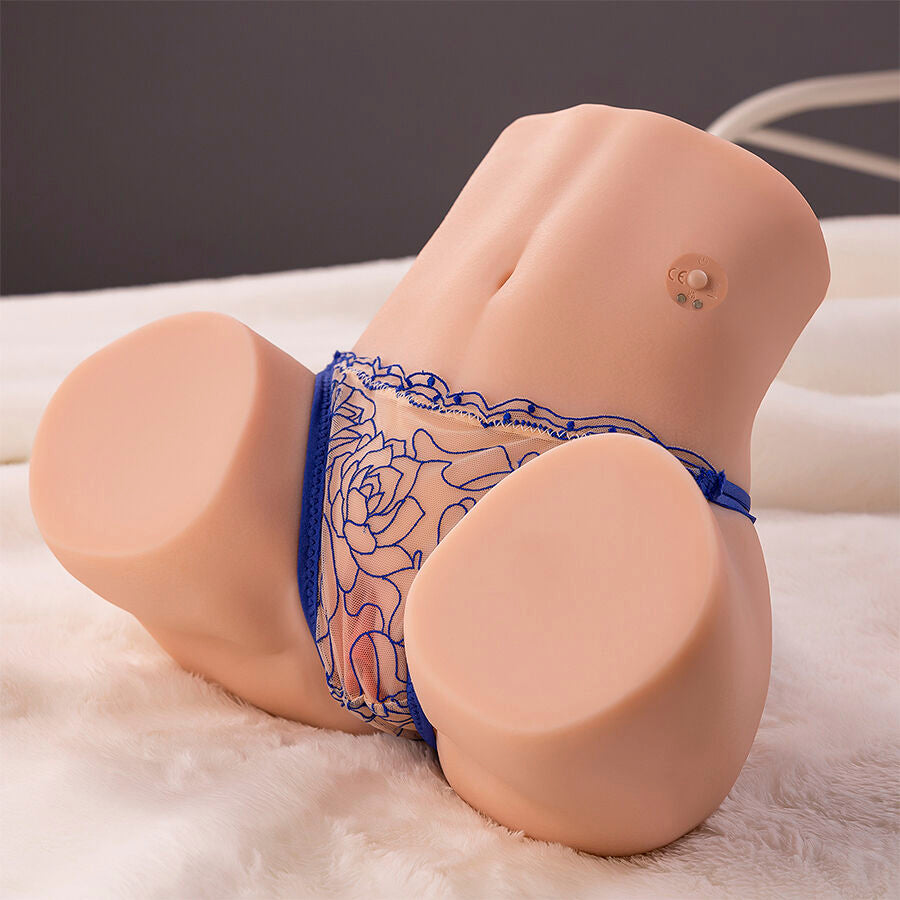 XISE - MAYA SUCKING MASTURBADOR REALISTA DE VAGINA E ÂNUS COM VIBRAÇÃO E SUCÇÃO 4,5 KG