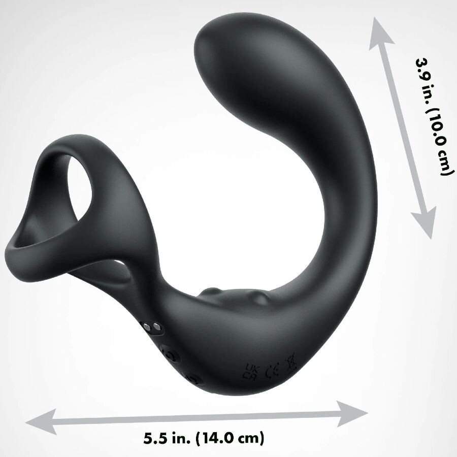 COLEÇÃO ANAL FANTASY ELITE - MASSAGEADOR ANAL VIBRANTE COM CONTROLE REMOTO