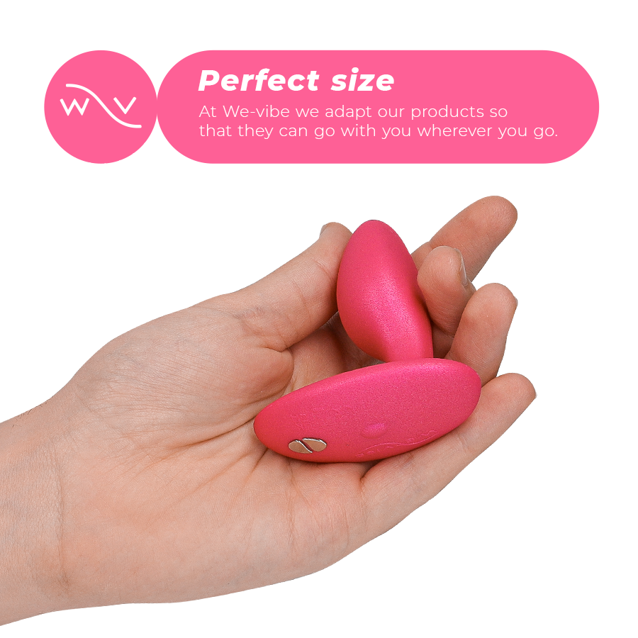WE-VIBE - DITTO+ VIBRADOR ANAL PLUG ROSA