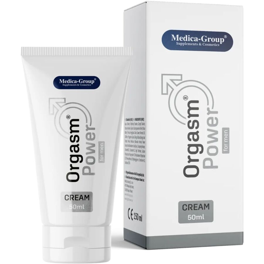 MEDICA GROUP - CREME ÍNTIMO ORGASM POWER PARA HOMENS 50 ML