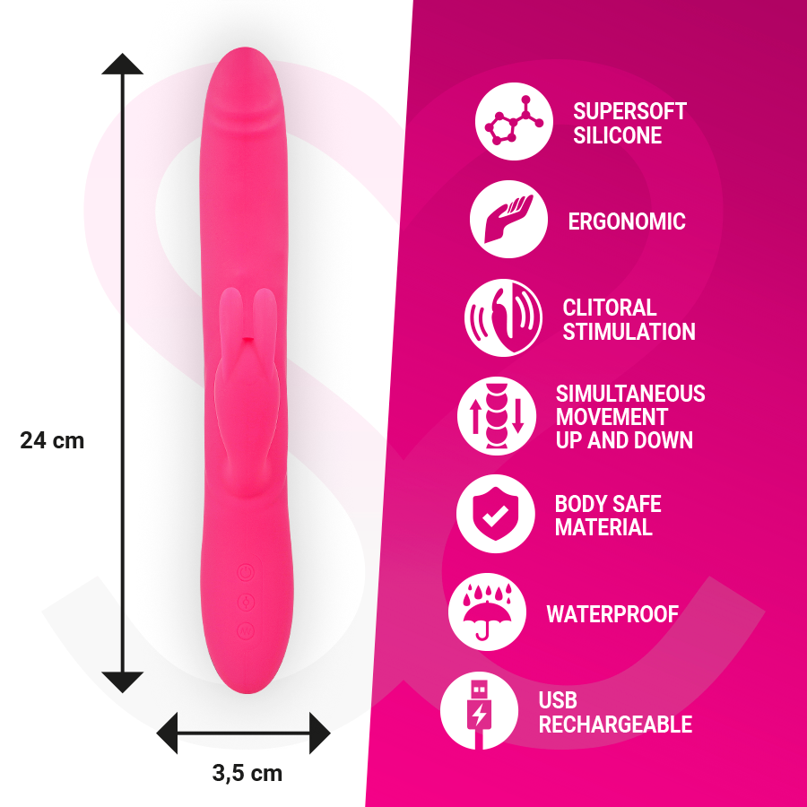 MORESSA - WARREN PREMIUM SILICONE RECARREGVEL