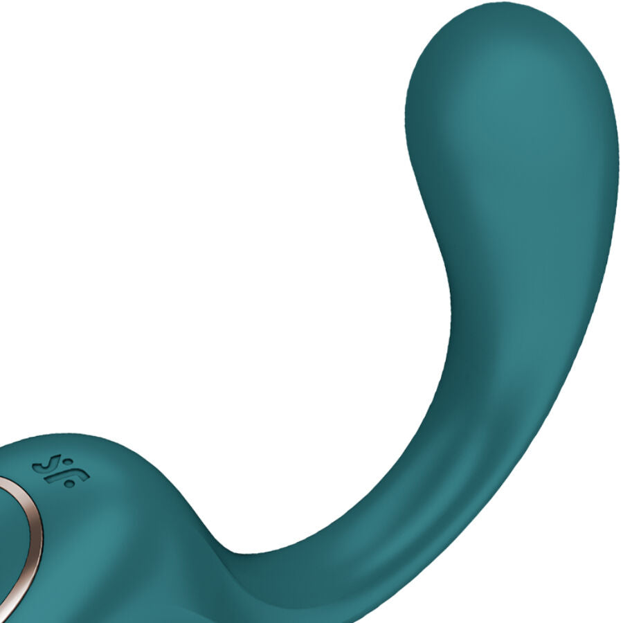 SATISFYER - G FOR FODDES 2 COELHO VIBRADOR GARRAFA VERDE