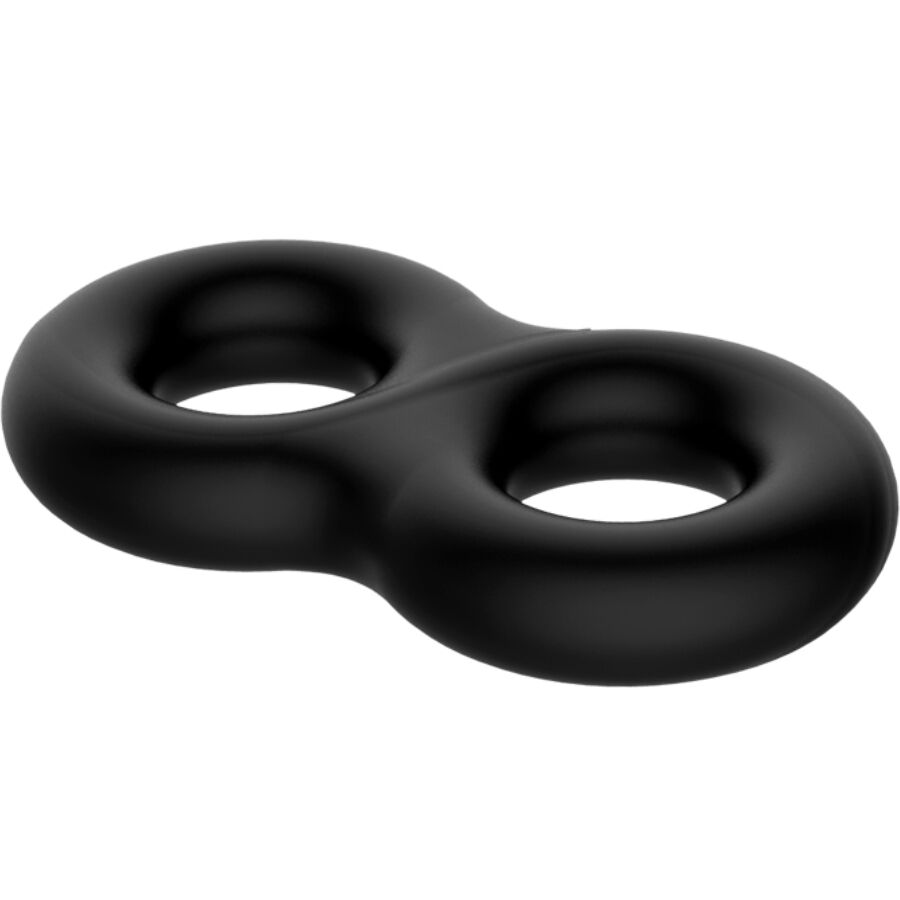 CRAZY BULL - ANEL DUPLO DE SILICONE MÉDICO