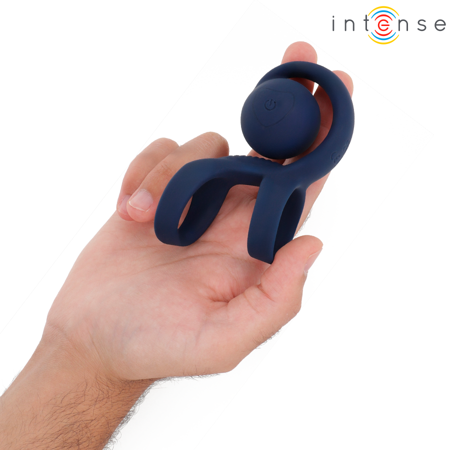 INTENSE  - ANEL PENIANO TYSON COM BOLA VIBRATÓRIA Ø 3,2 CM
