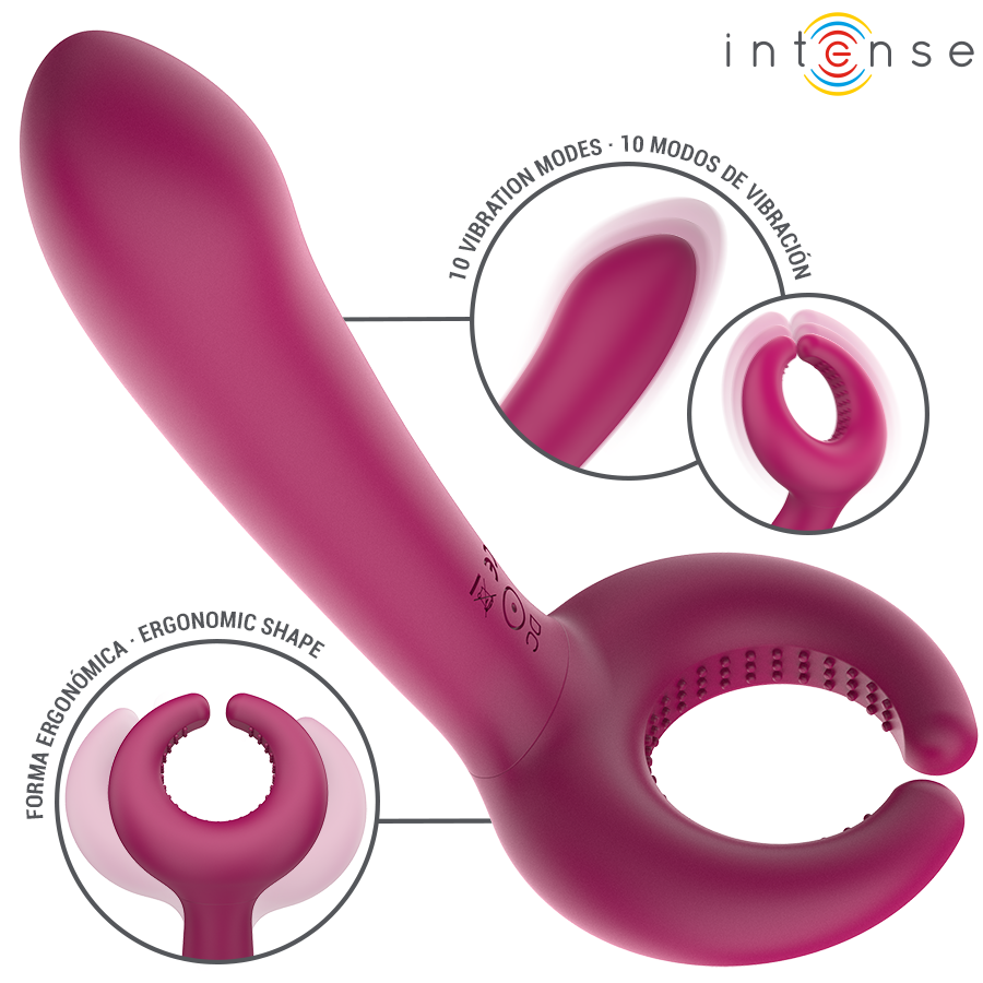 INTENSE - VIBRADOR DE CASAL INCLUSIVO ROWAN