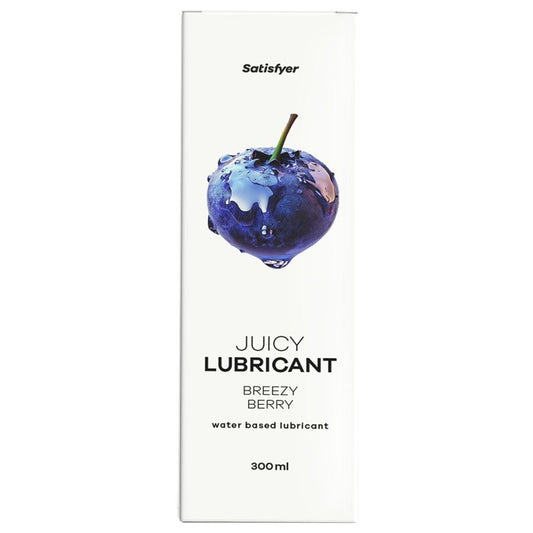 SATISFYER - LUBRIFICANTE À BASE DE ÁGUA COM AROMA DE FRUTAS VERMELHAS 300 ML