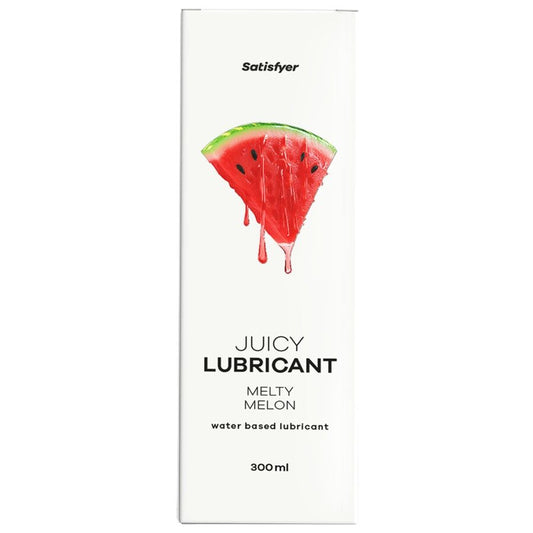 SATISFYER - LUBRIFICANTE SUCULENTO À BASE DE ÁGUA COM AROMA DE MEL DErretido 300 ml