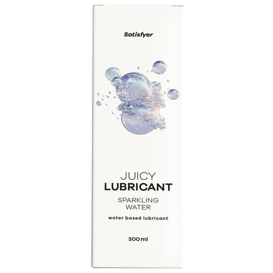 SATISFYER - LUBRIFICANTE À BASE DE ÁGUA COM GÁS 300 ML