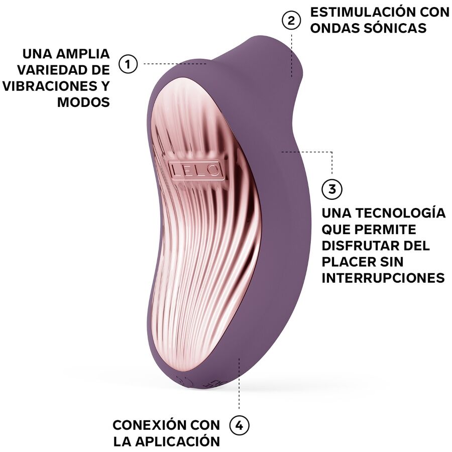 LELO - SONA 3 CRUISE MASSAGEADOR CLITÓRICO SÔNICO PRETO