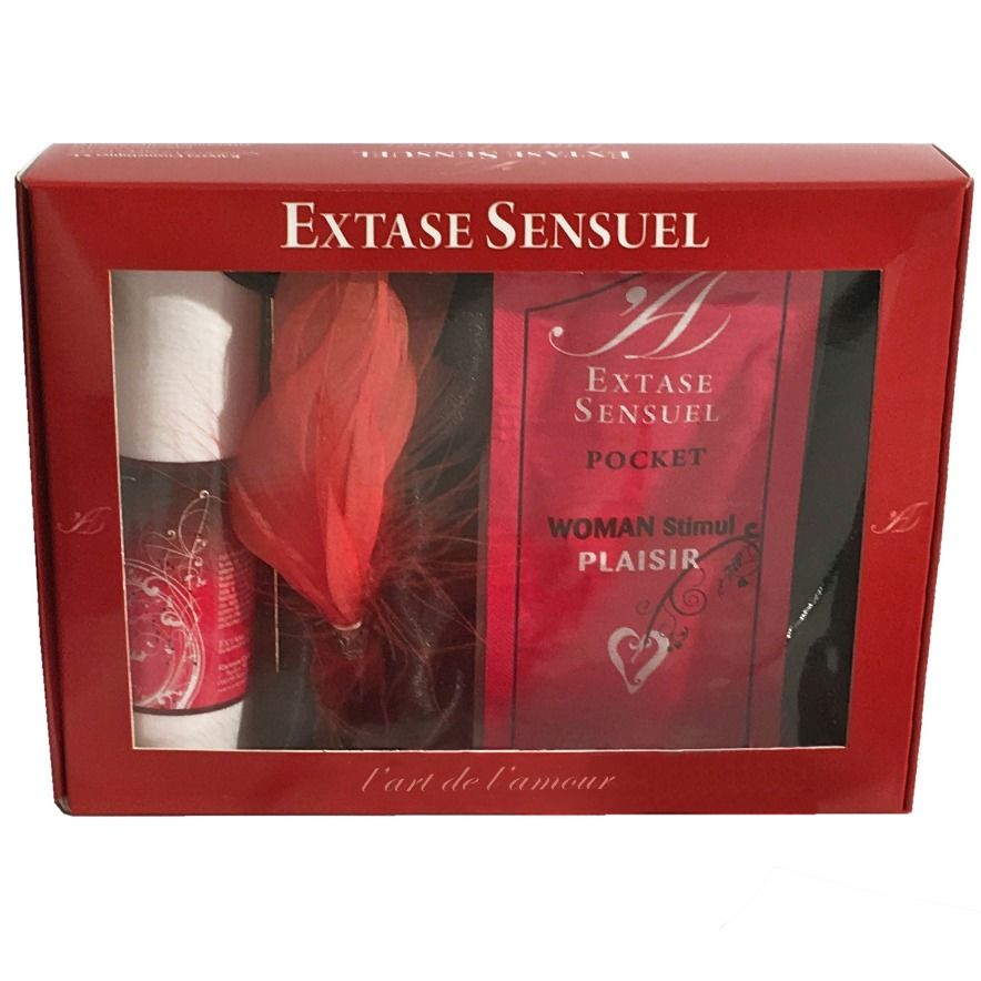 EXTASE SENSUAL - KIT SENSAÇÃO