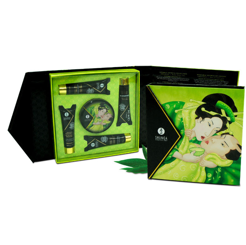 SHUNGA - KIT DE CHÁ VERDE ORGÂNICO SECRET GUEIXA