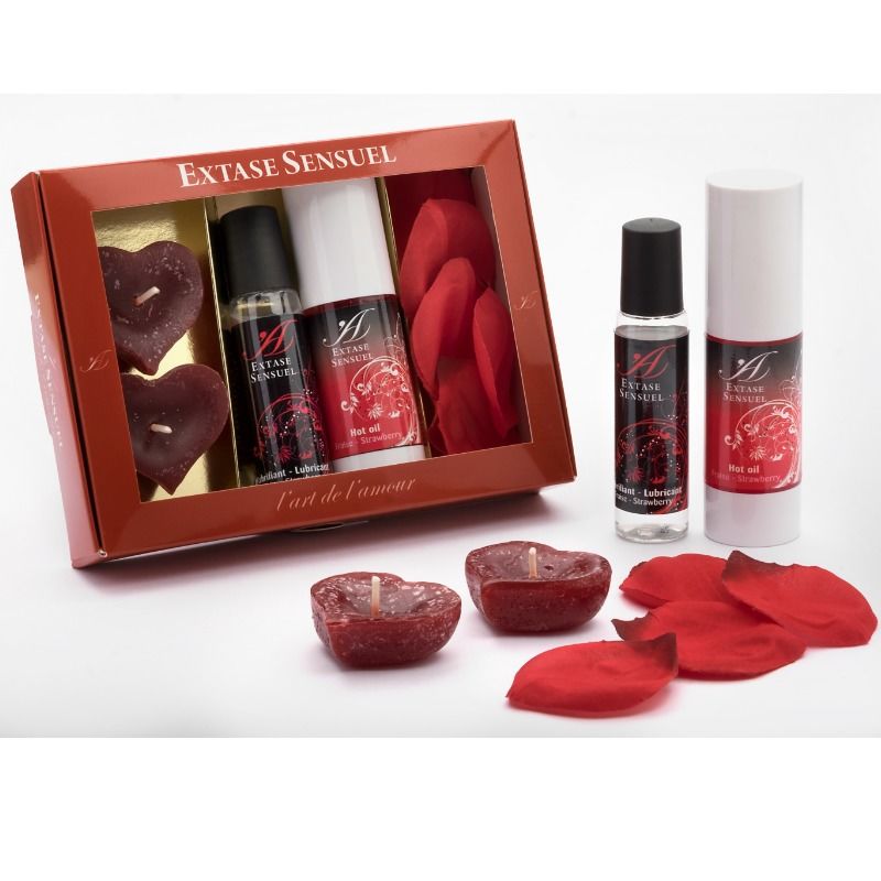 EXTASE SENSUAL - KIT ROMANTICO