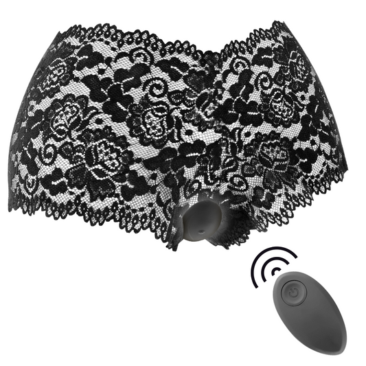 BLACK&SILVER - ESTIMULADOR DE CONTROLE REMOTO ZARA COM CUECA GRÁTIS